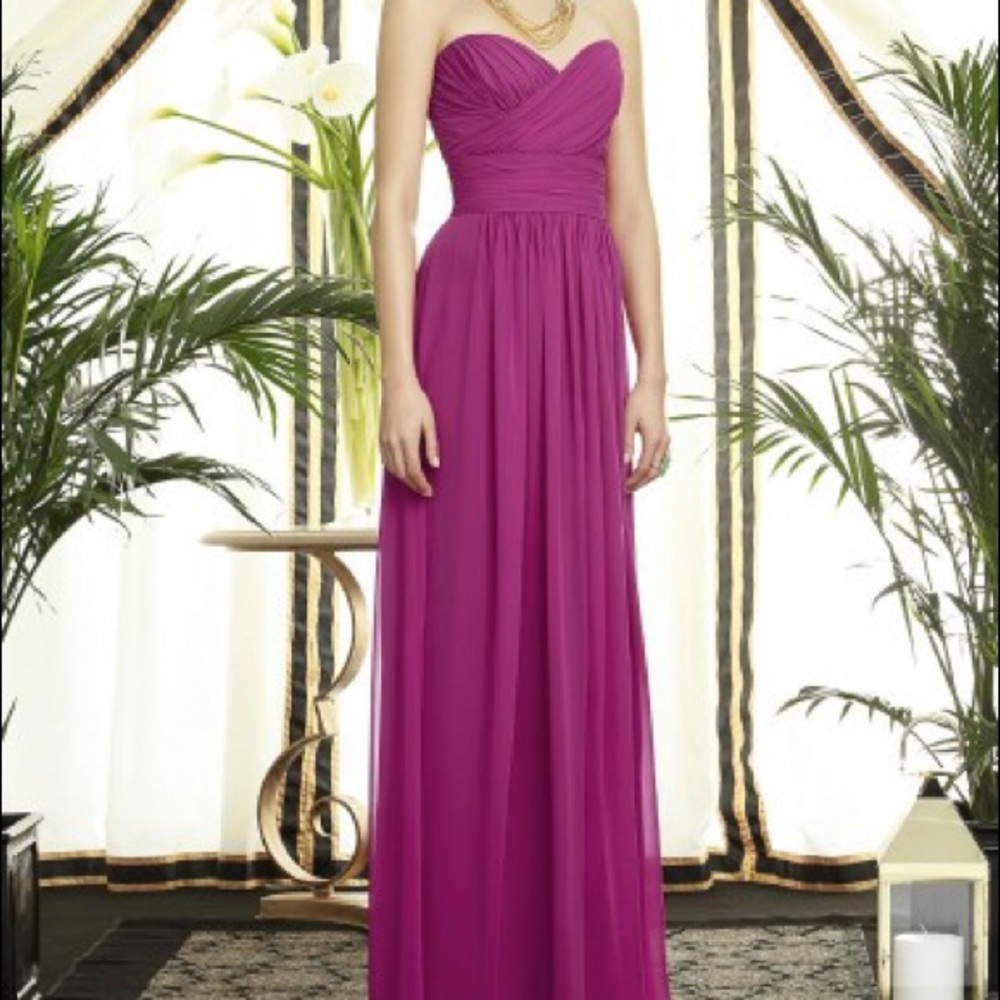 Dessy Tutti Frutti Bridesmaid Dress Size 14